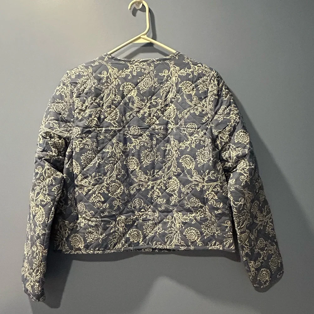 LUCKY BRAND Floral quilted jacket - Picture 2 of 4